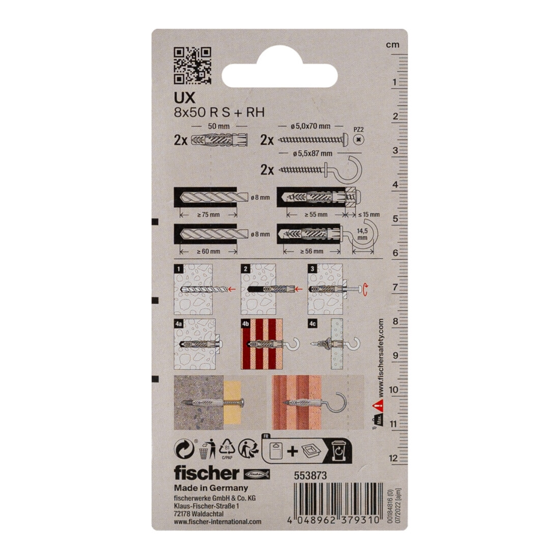 fischer M-Set lampes K