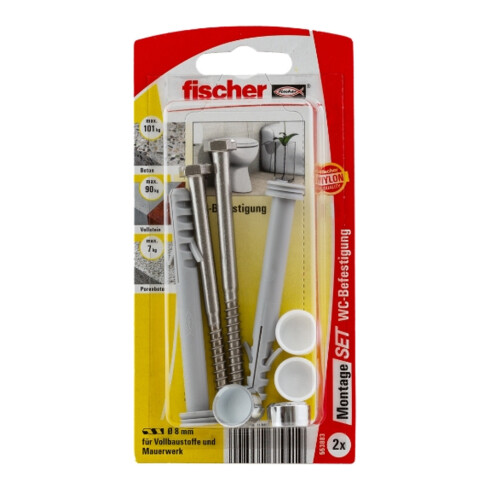 fischer M-Set WC-Befestigung K