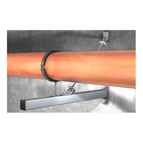 fischer Massivrohrschelle FRS M 7" M10/M12