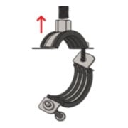 fischer Massivrohrschelle FRSM 177-183 M10/M12-2