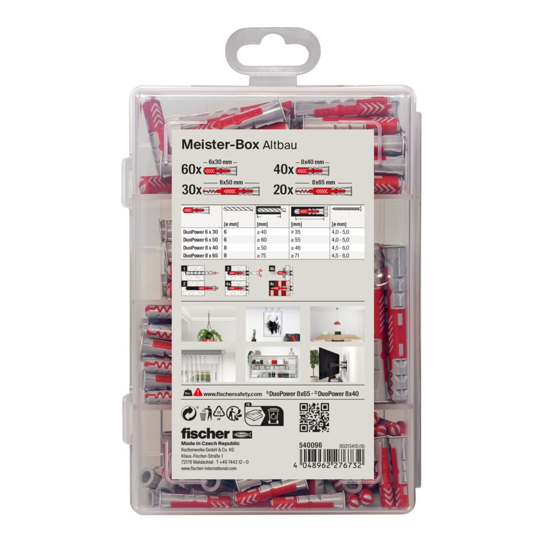 fischer Master Box DUOPOWER courte/longue (150)