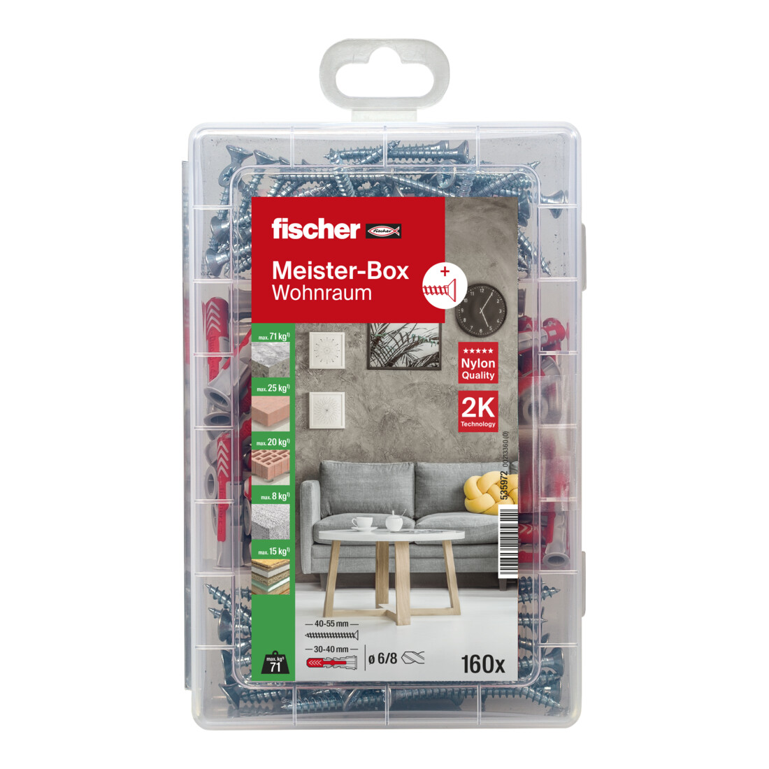 fischer Master Box DUOPOWER + vis (160)