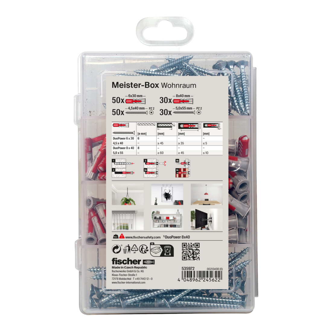 fischer Master Box DUOPOWER + vis (160)