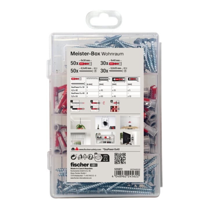 fischer Master Box DUOPOWER + vis (160)