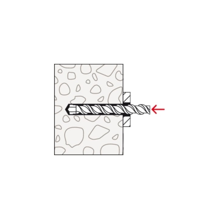 fischer Mauerschraube MR 12