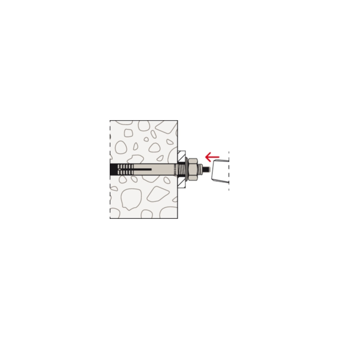 fischer Mauerschraube MR 12