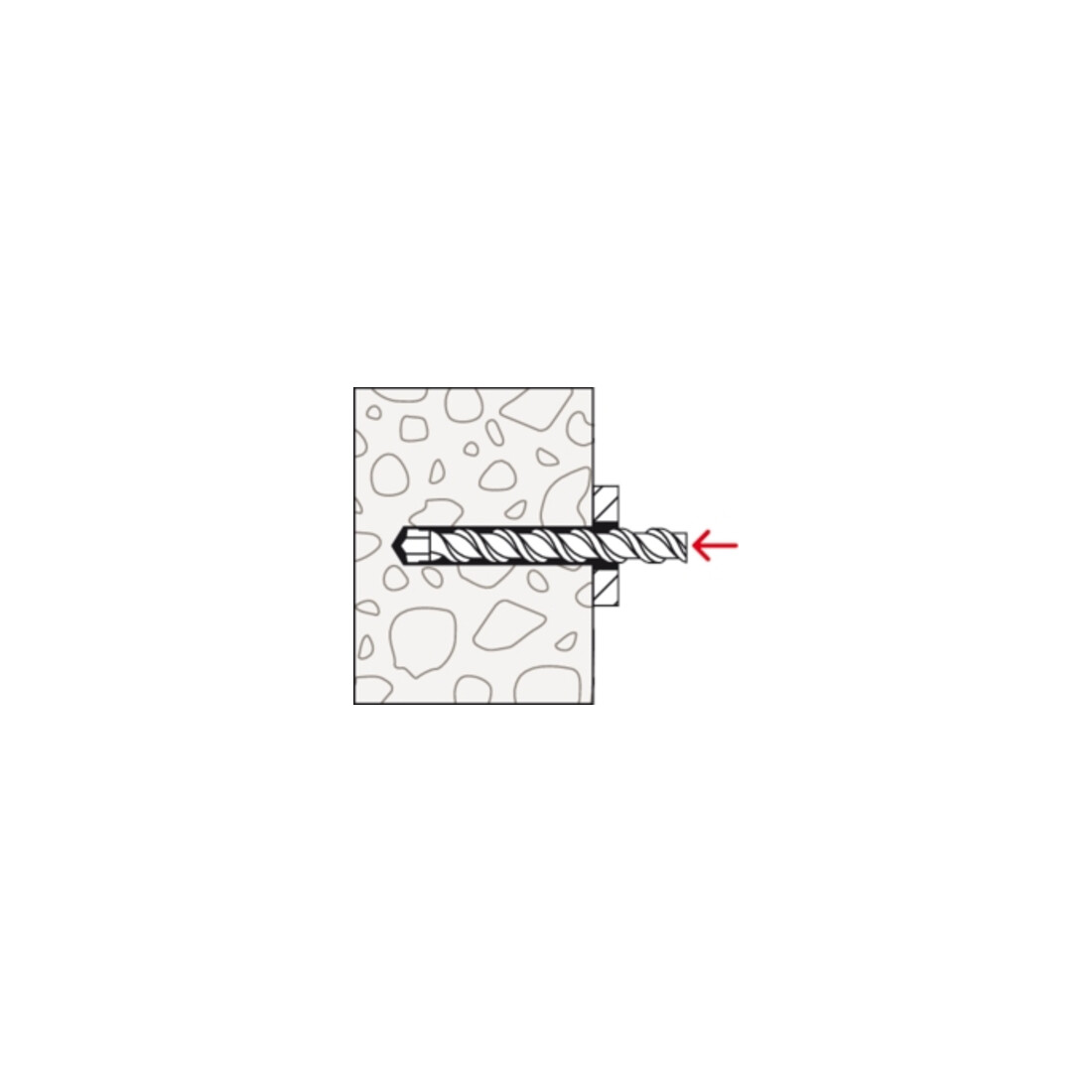 fischer Mauerschraube MR 8