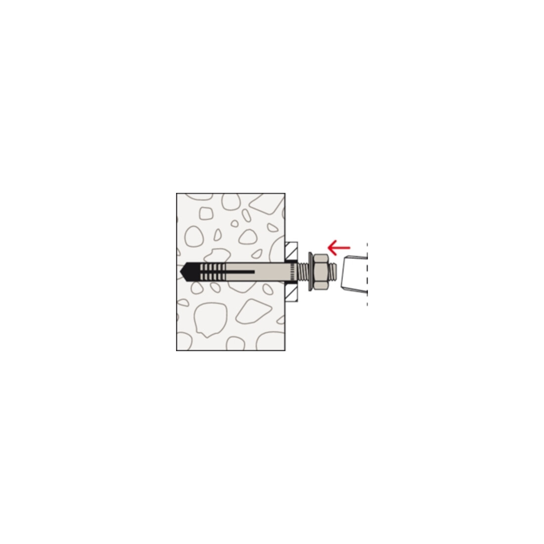 fischer Mauerschraube MR 8