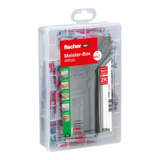 fischer Meister-Box Altbau + Schrauben (150 Teile)