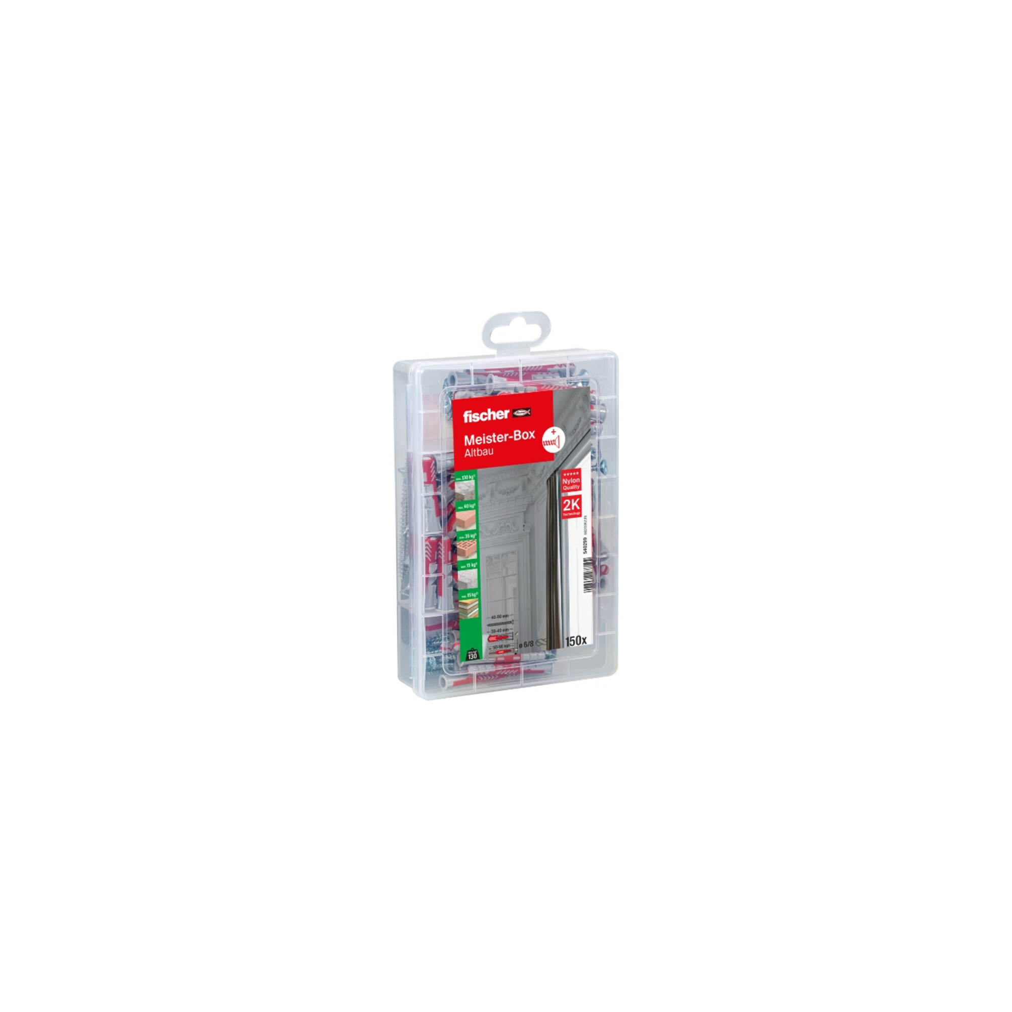 fischer Meister-Box Altbau + Schrauben (150 Teile)