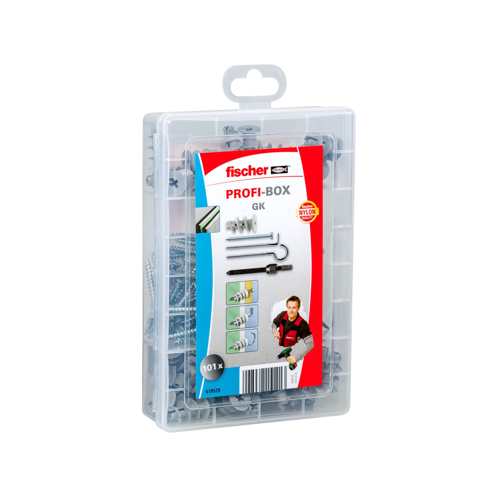 fischer Meister-Box GK + Screw + Hook (NV)