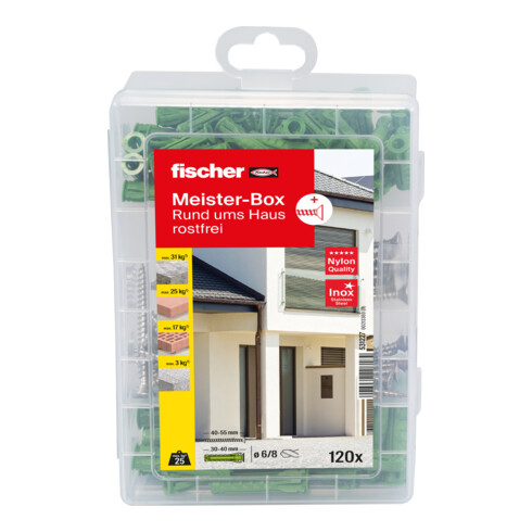 fischer Meister-Box greenline SX + A2 screw
