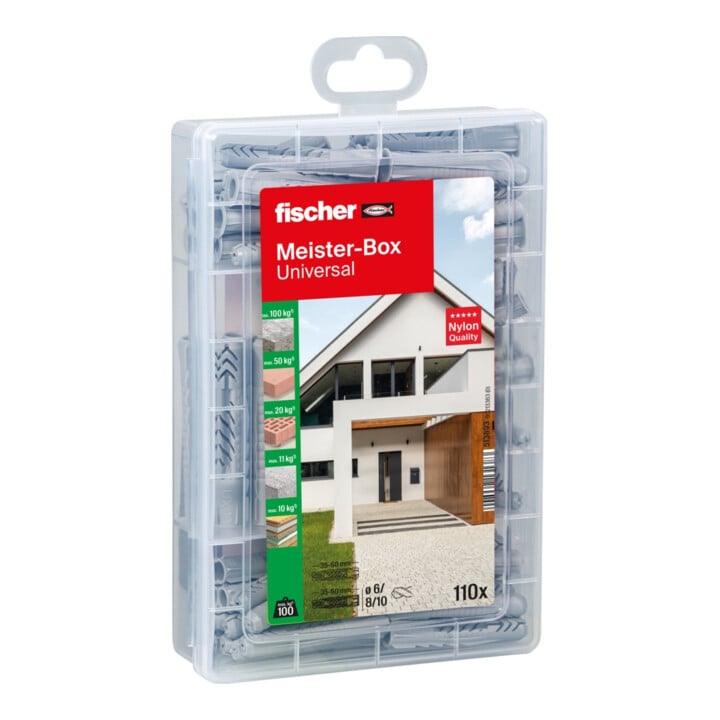 fischer Meister-Box Universal (110 Teile)