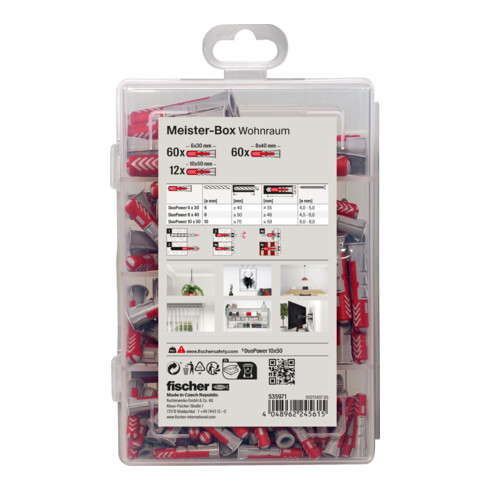 fischer Meister-Box Wohnraum (132 Teile)