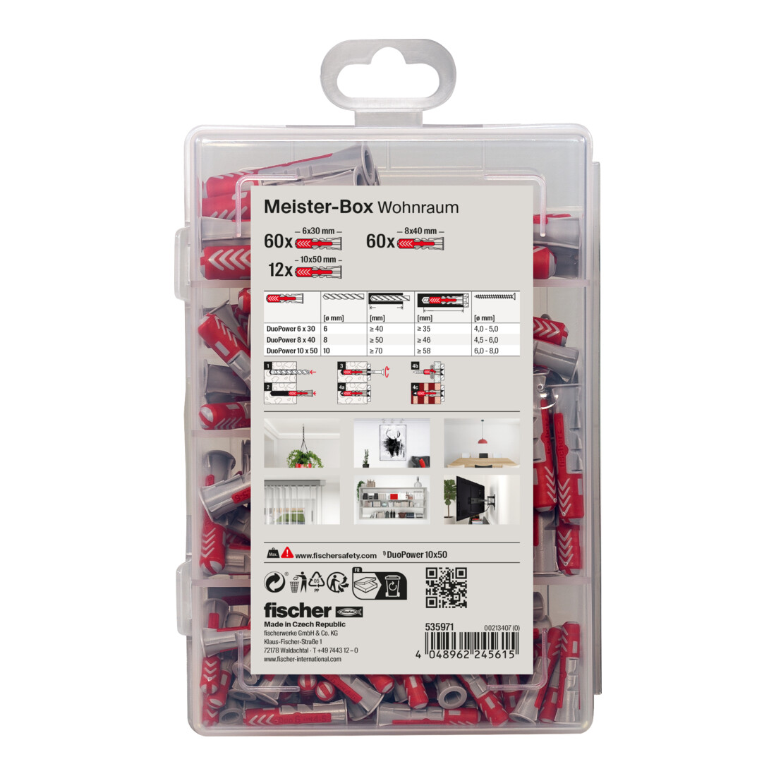 fischer Meister-Box Wohnraum (132 Teile)