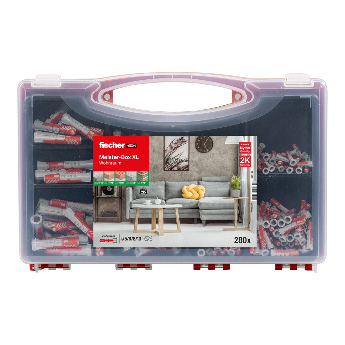 fischer Meister-Box XL Espace de vie (280 pièces)