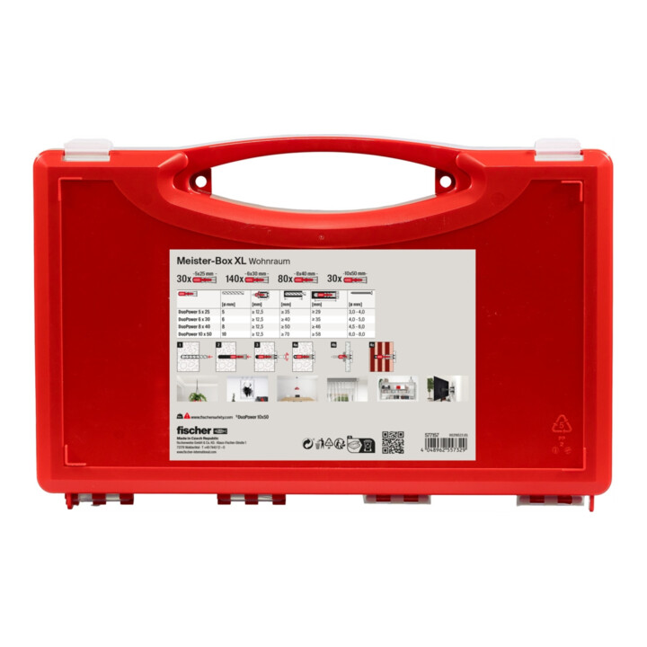 fischer Meister-Box XL Espace de vie (280 pièces)