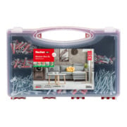 fischer Meister-Box XL Espace de vie + Vis (210 pièces)-5