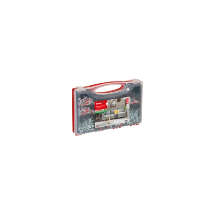 fischer Meister-Box XL Espace de vie + Vis (210 pièces)