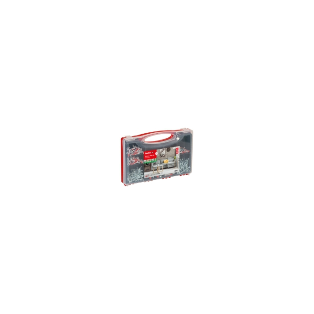 fischer Meister-Box XL Espace de vie + Vis (210 pièces)
