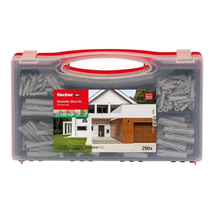 fischer Meister-Box XL Universal (290 Teile)