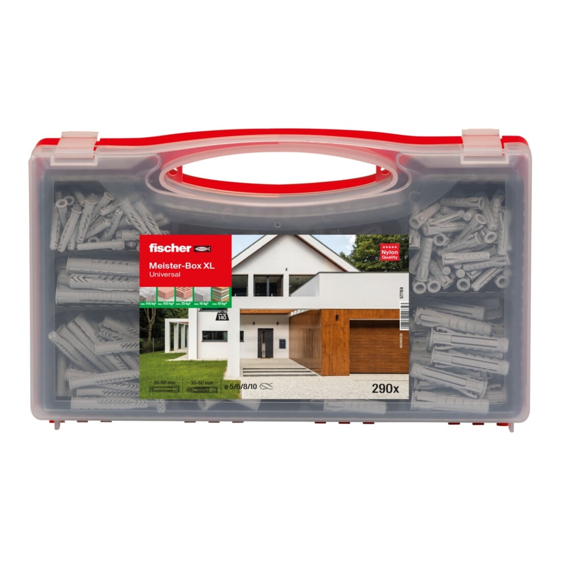 fischer Meister-Box XL Universal (290 Teile)