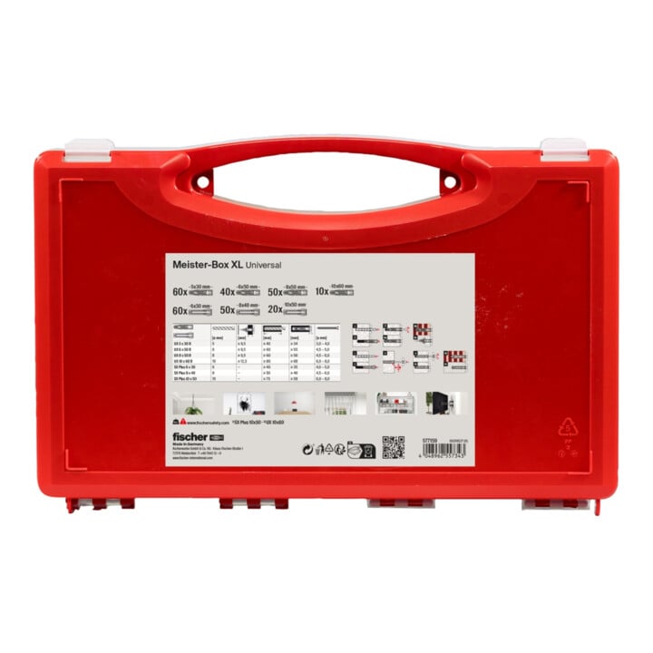 fischer Meister-Box XL Universal (290 Teile)