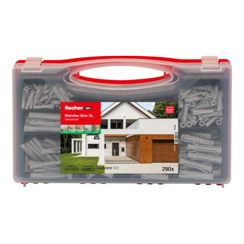 fischer Meister-Box XL universelle (290 pièces)