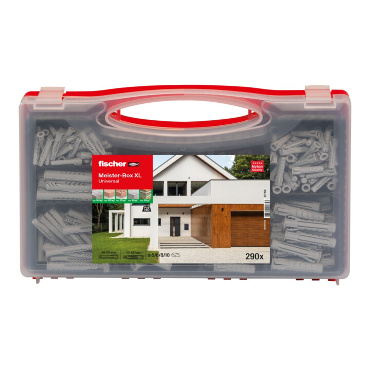 fischer Meister-Box XL universelle (290 pièces)