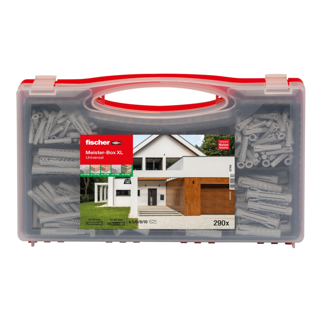fischer Meister-Box XL universelle (290 pièces)