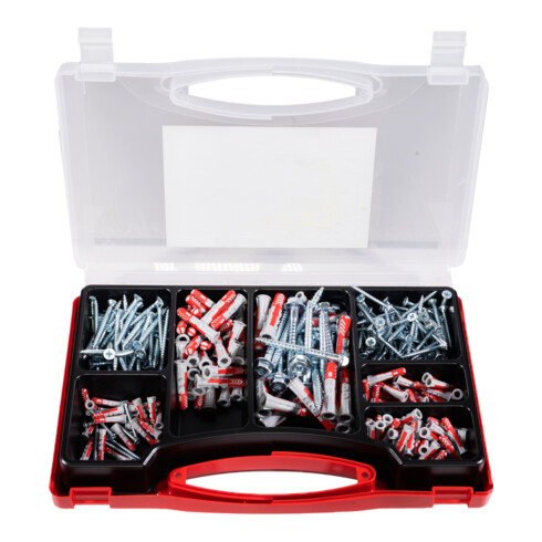 fischer Meister-Box XL Wohnraum + Schrauben (210 Teile)