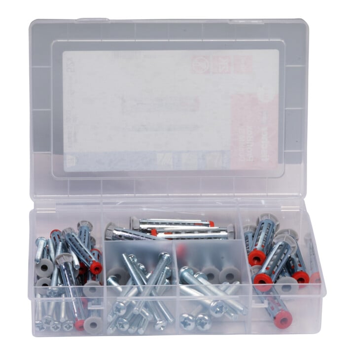 fischer Meisterbox avec chevilles à douille DuoHM PZ 52 pcs.