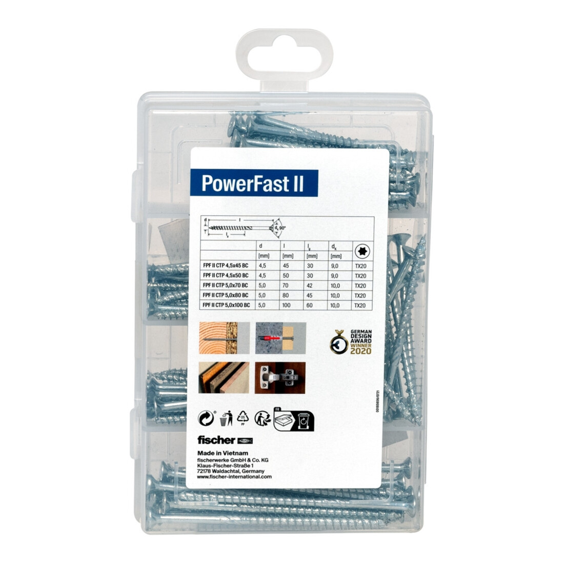 fischer Meisterbox PowerFast II SK TG TX