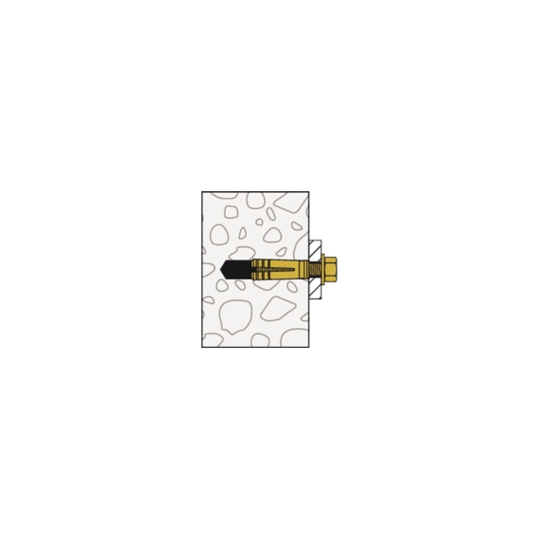 fischer Messingdübel MS