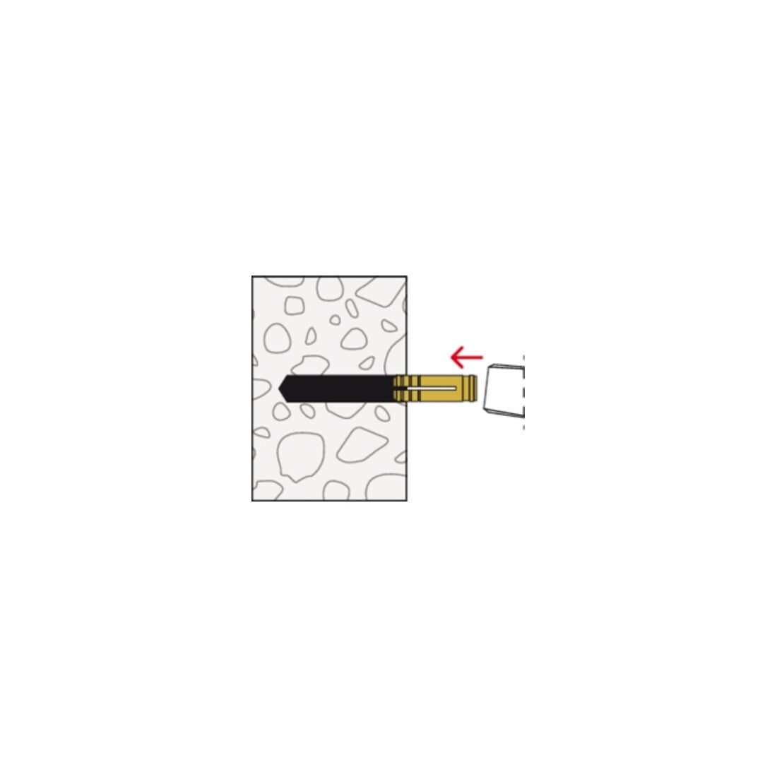 fischer Messingdübel MS