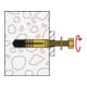 fischer Messingplug MS