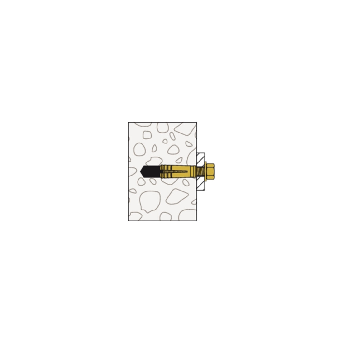 fischer Messing plug MS