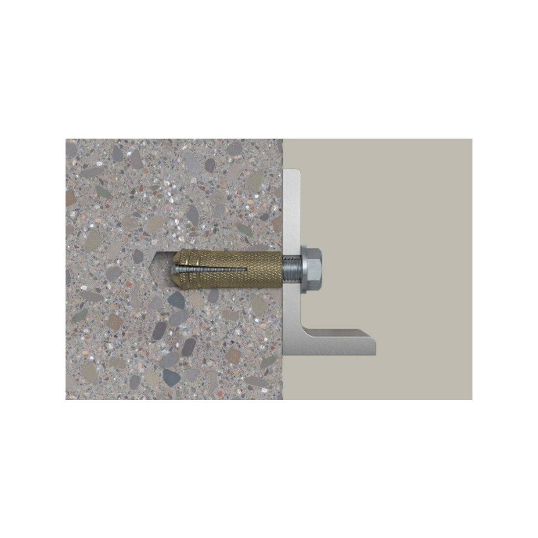fischer Messing plug MS