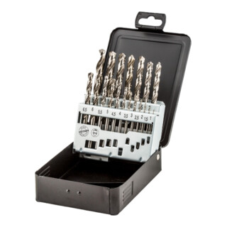 fischer Metallbohrer HSS-G Set 1-10mm M 19-teilig