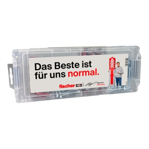 fischer MiniFixTainer DuoPower + S „Klopp Signature“ Aktionsbox