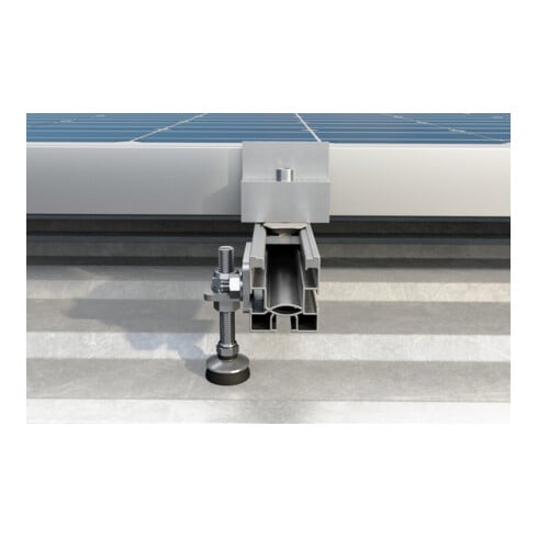 fischer Mittelklemme vormontiert PM C 28-34 AL schwarz
