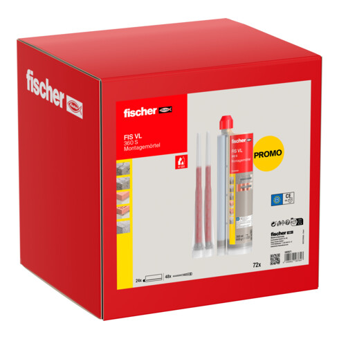 fischer Montagemörtel FIS VL 360ml S UMK (24 Stück im Karton)