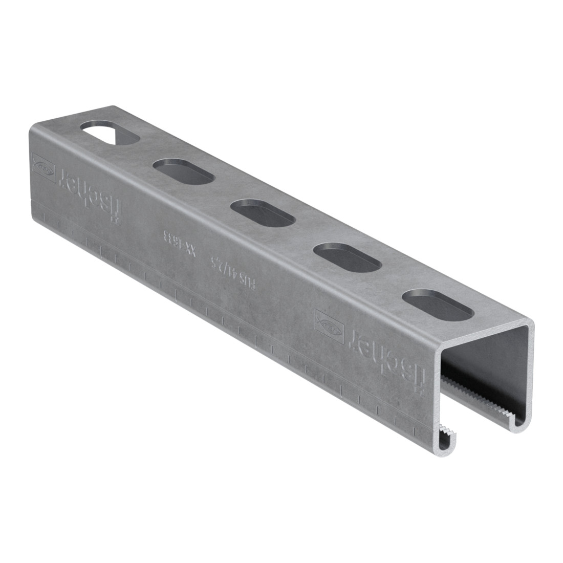 fischer montagerail FUS 41/2,0 - 6 m thermisch verzinkt