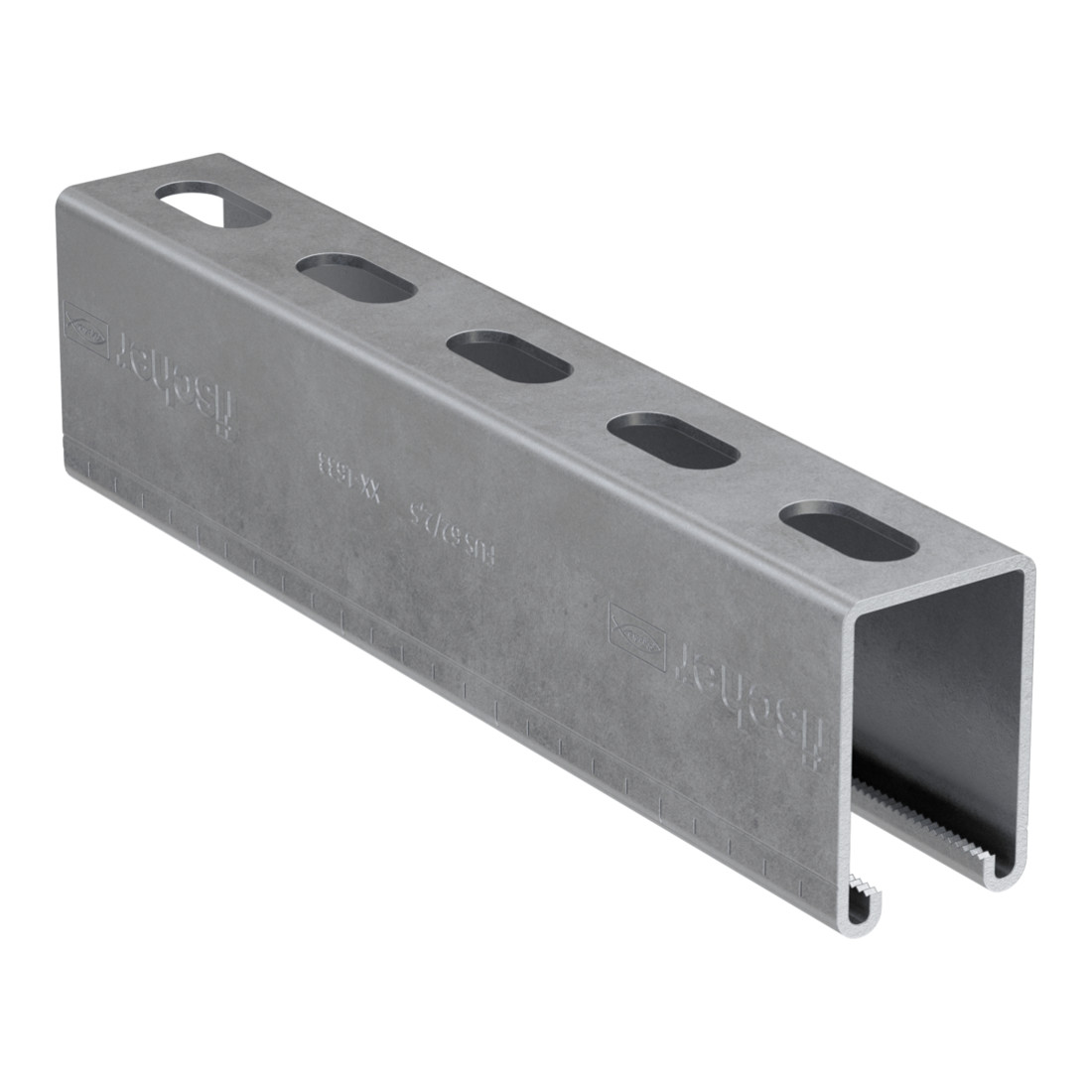 fischer montagerail FUS 62/2.5 - 3 m thermisch verzinkt