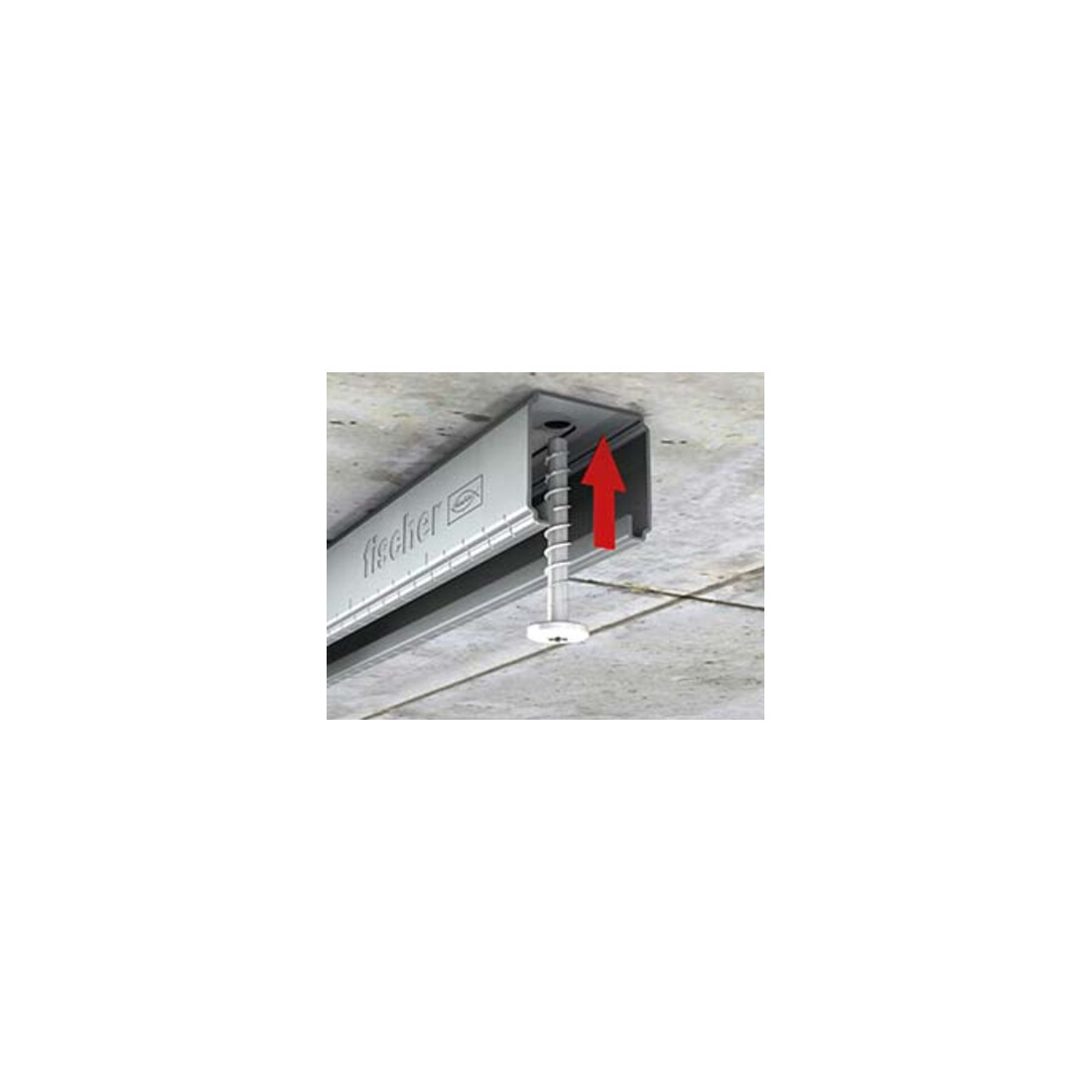 fischer Montageschiene FLS 17/1.0 - 2m