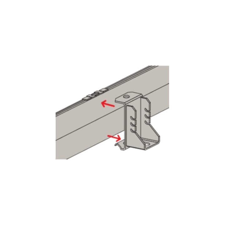 fischer Montageschiene FUS 41D/2,5 A4 - 6.000