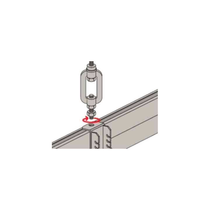 fischer Montageschiene FUS 41D/2,5 A4 - 6.000
