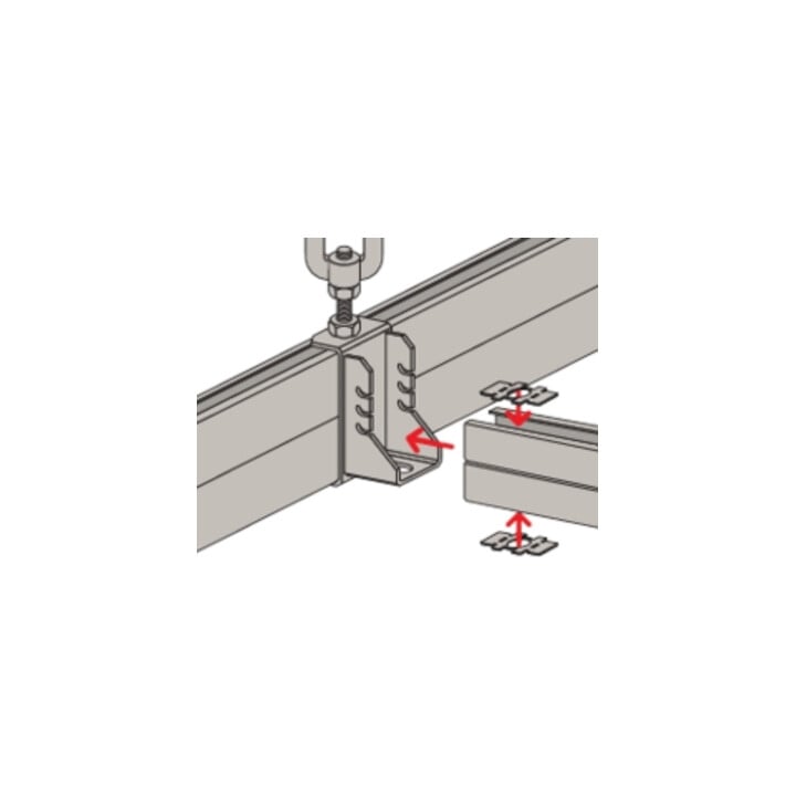 fischer Montageschiene FUS 41D/2,5 A4 - 6.000