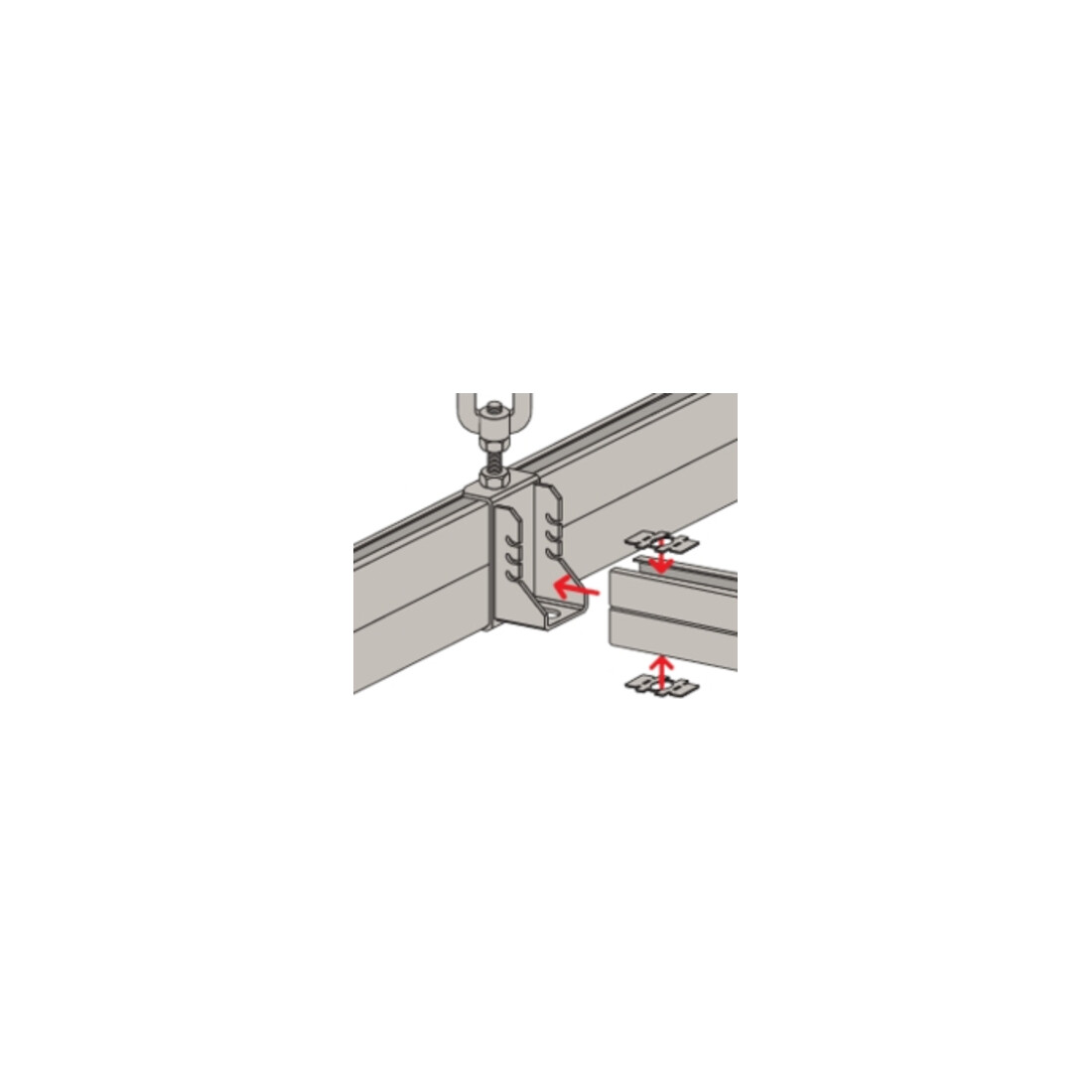 fischer Montageschiene FUS 62/2,5 316L - 6.000