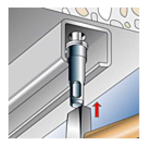 fischer Montageschiene MS 27/18/1,25 A2 - 2000